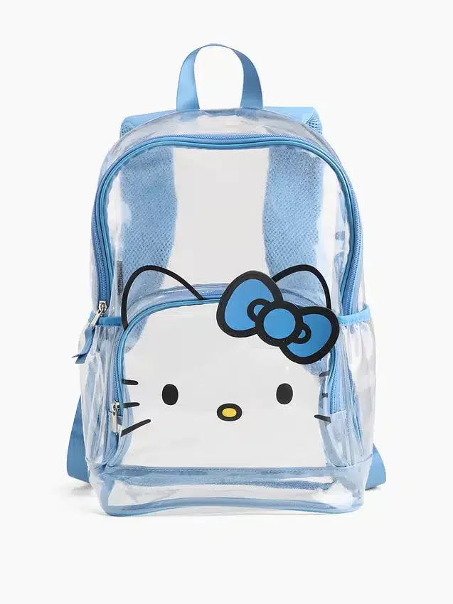 Dětský průhledný batoh Hello Kitty