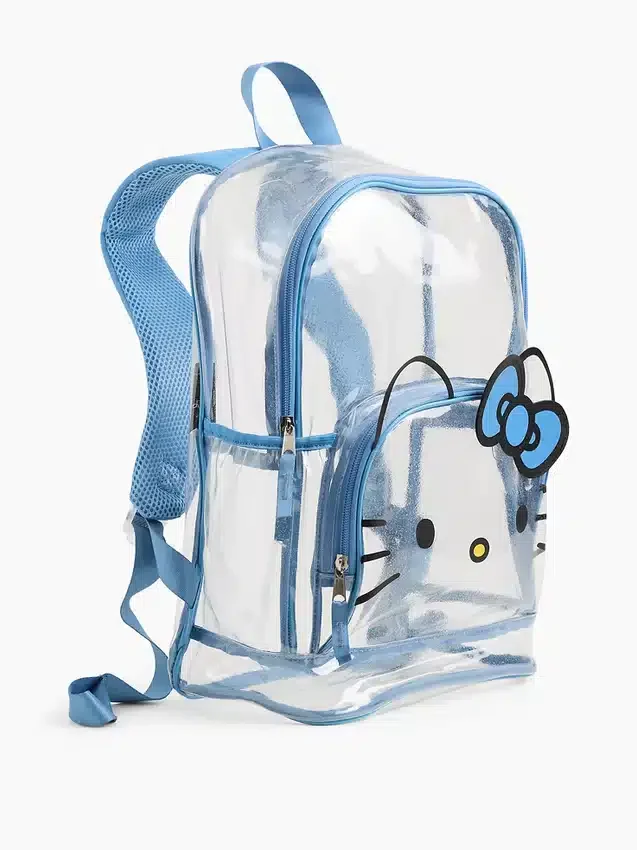 Dětský průhledný batoh Hello Kitty
