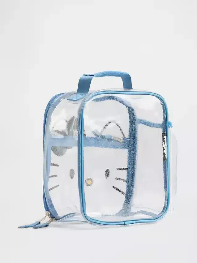 Dětská průhledná taška na svačinu Hello Kitty