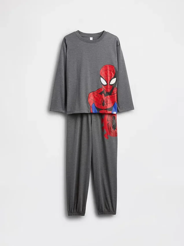 Dětská pyžamová souprava Spider-Man z recyklovaného materiálu