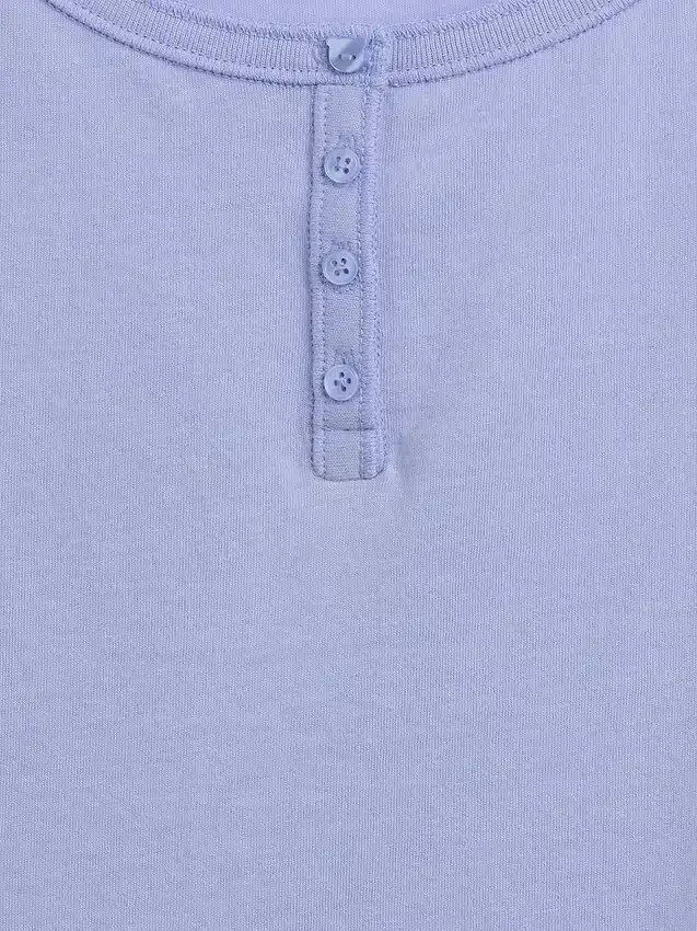 Dětské raglánové tričko s límečkem