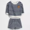 Dětská sada Vintagesoft Bear Stripe
