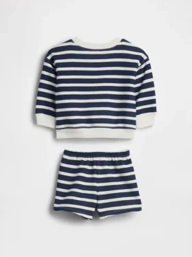 Dětská sada Vintagesoft Bear Stripe