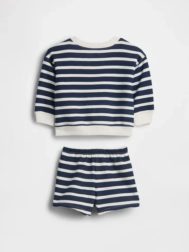 Dětská sada Vintagesoft Bear Stripe