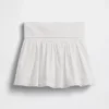 Dětská skort s očky a přeloženým pasem