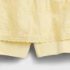 Dětská skort s očky a přeloženým pasem