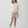 Dětská skort s přeloženým pasem
