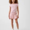 Dětská skort s přeloženým pasem