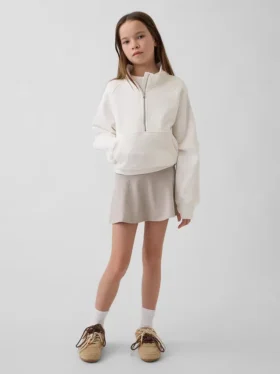 Dětská skort s přeloženým pasem