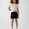 Dětská skort s přeloženým pasem