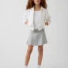 Dětská skort s přeloženým pasem