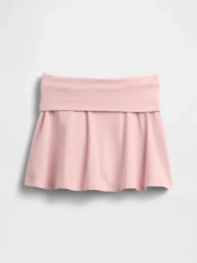 Dětská skort s přeloženým pasem