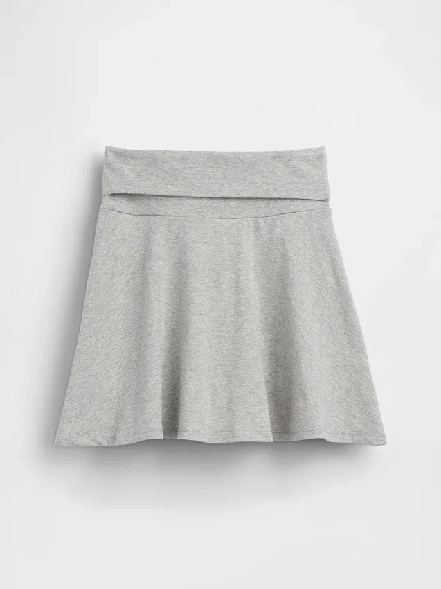 Dětská skort s přeloženým pasem