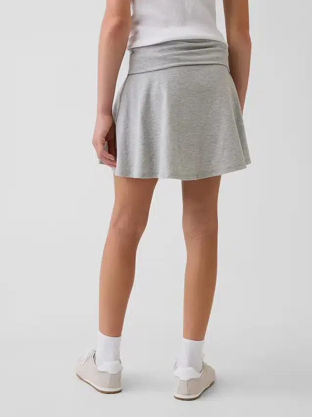Dětská skort s přeloženým pasem
