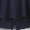 Dětská skort s přeloženým pasem