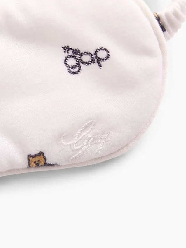 Dětská spací maska z recyklovaného materiálu s Gap Logo