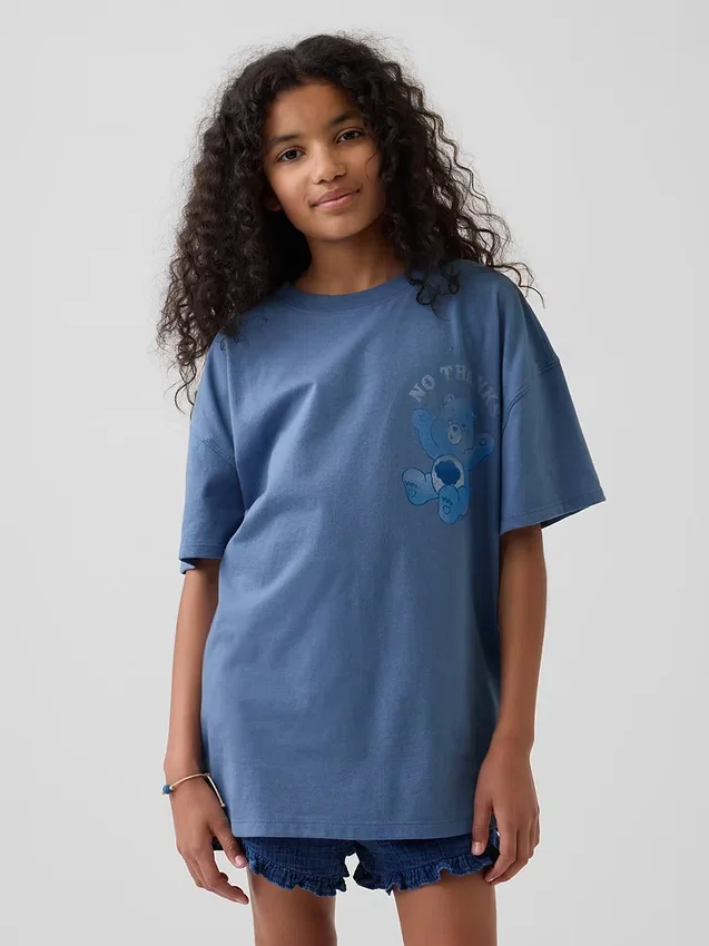 Dětské tričko Care Bears v oversized střihu