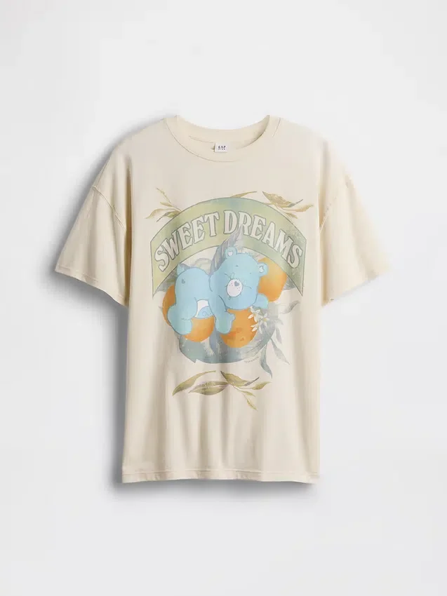 Dětské tričko Care Bears v oversized střihu