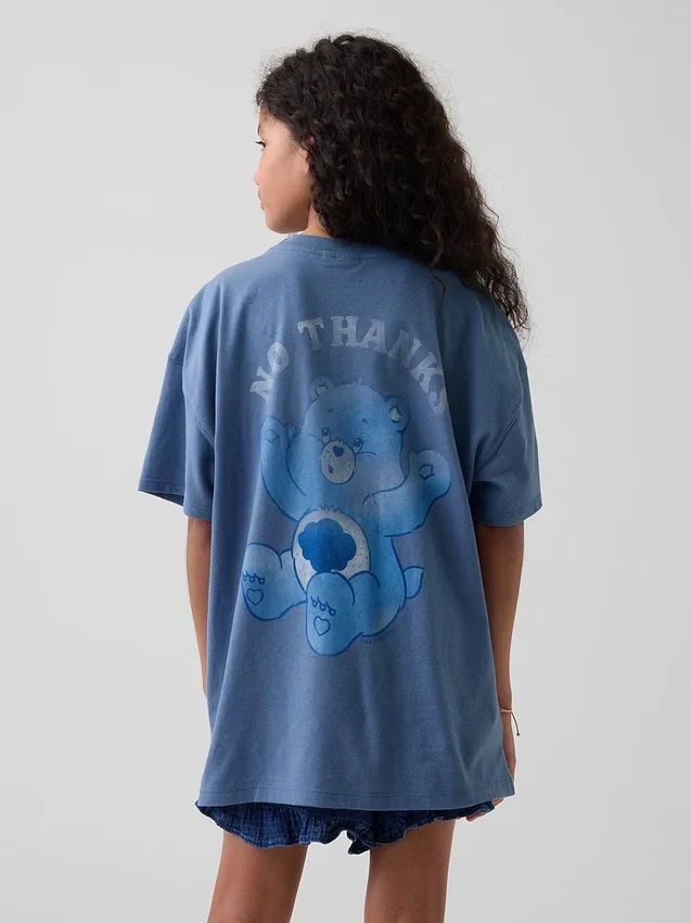 Dětské tričko Care Bears v oversized střihu