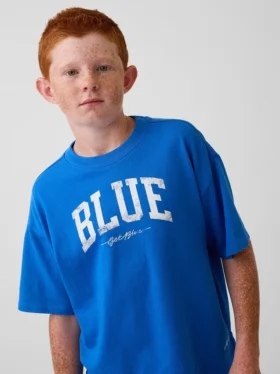 Dětské tričko Get Blue s logem v volném střihu