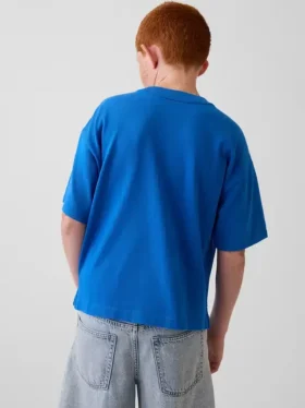 Dětské tričko Get Blue s logem v volném střihu