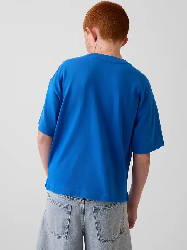 Dětské tričko Get Blue s logem v volném střihu