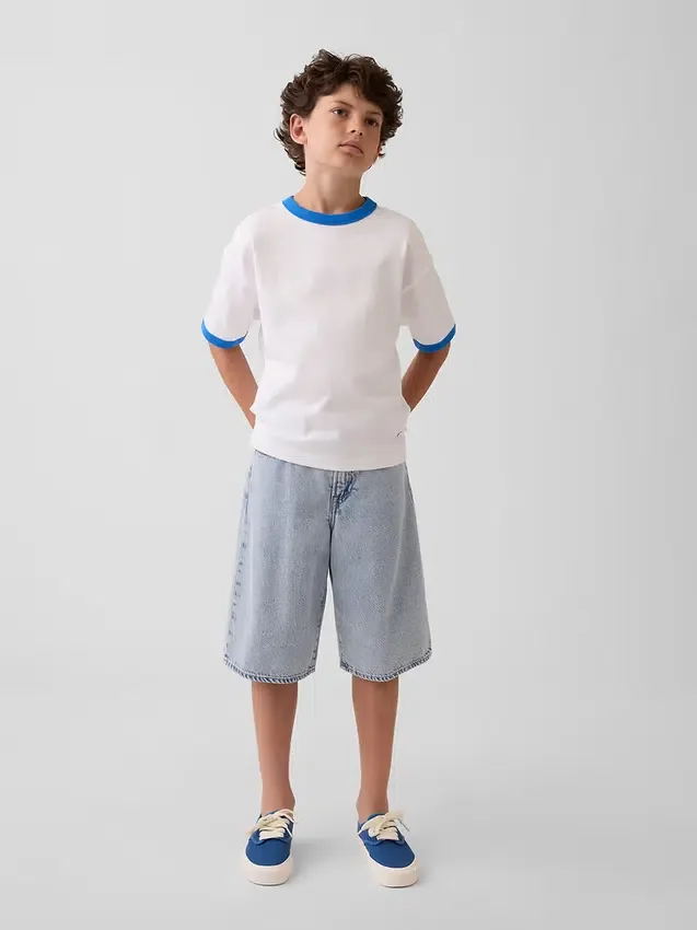 Dětské tričko Get Blue s logem v volném střihu
