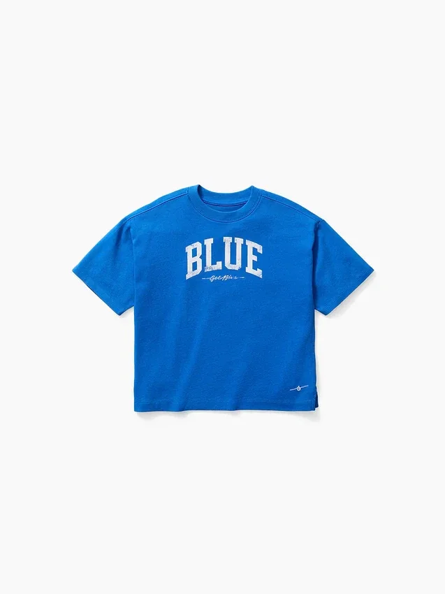 Dětské tričko Get Blue s logem v volném střihu