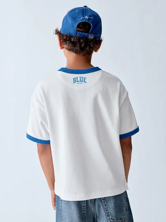 Dětské tričko Get Blue s logem v volném střihu