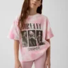Dětské tričko Nirvana v oversized střihu