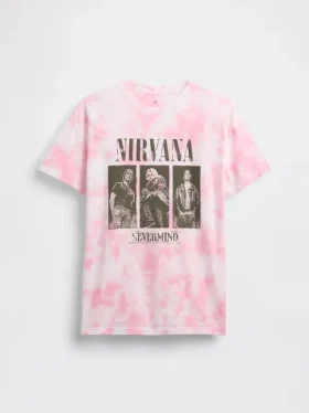 Dětské tričko Nirvana v oversized střihu
