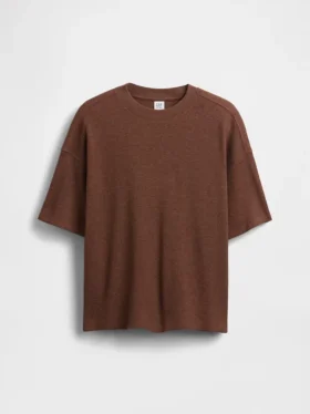 Dětské tričko Oversized s vaflovým vzorem