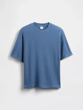 Dětské tričko Oversized s vaflovým vzorem