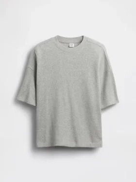 Dětské tričko Oversized s vaflovým vzorem