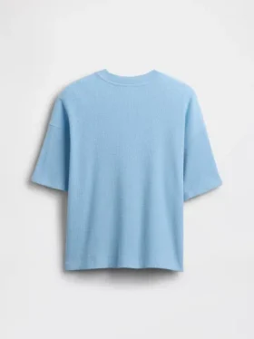 Dětské tričko Oversized s vaflovým vzorem
