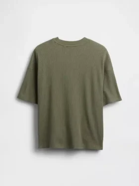 Dětské tričko Oversized s vaflovým vzorem