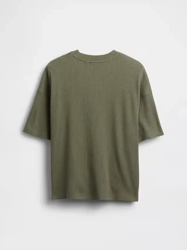 Dětské tričko Oversized s vaflovým vzorem
