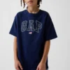 Dětské tričko s Gap Logo z těžké bavlny v volném střihu