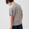 Dětské tričko s Gap Logo z těžké bavlny v volném střihu