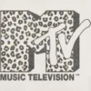 Dětské tričko s grafickým motivem MTV Leopard