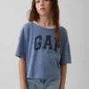 Dětské tričko s širokým výstřihem v oversized střihu