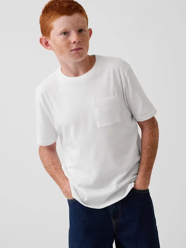 Dětské tričko s kapsou