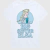Dětské tričko s krátkým rukávem a potiskem „Big Sister Elsa“ z filmu Frozen