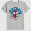 Dětské tričko s krátkým rukávem a potiskem Marvel Spidey Doodle v šortkách