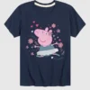 Dětské tričko s krátkým rukávem Peppa Pig Ballet Peppa v šortkách