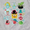 Dětské tričko s krátkým rukávem „The SpongeBob Movie: Search for SquarePants“ s mřížkovým vzorem v šortkách