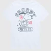 Dětské tričko s krátkými šortkami Peanuts Snoopy Phys Ed