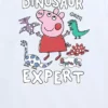 Dětské tričko s krátkými rukávy a potiskem „Peppa Pig Dinosaur Expert“