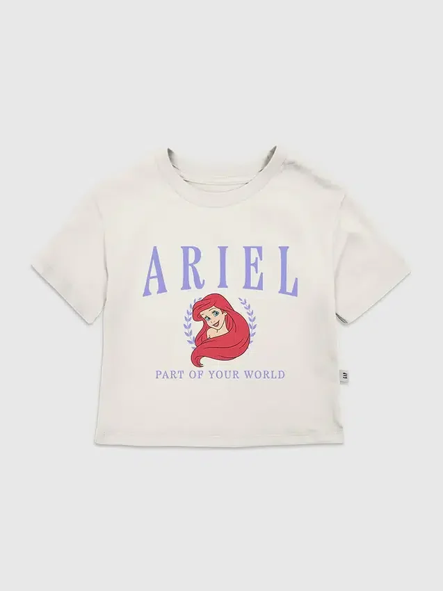 Dětské tričko s potiskem Ariel Collegiate