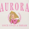 Dětské tričko s potiskem Aurora v univerzitním stylu